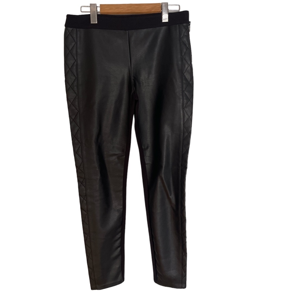 Armani exchange women’s faux leather pants.